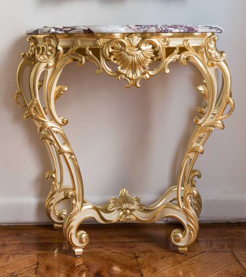 Console Hermitage style Louis XV 