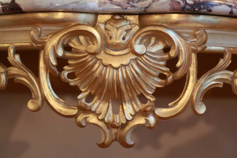 Console Hermitage style Louis XV 