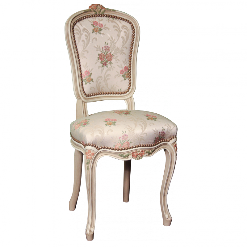 Chaise à coiffer Avisse style Louis XV