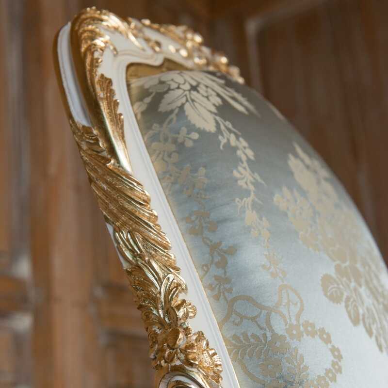 Chaise Copenhague de style Louis XV