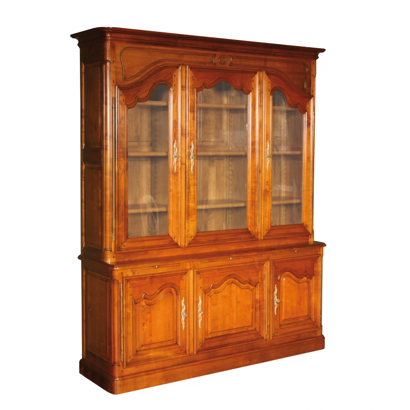 Bibliothèque Porhoët style Louis XV