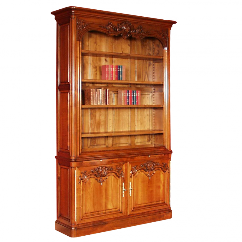 Bibliothèque Saumur 2p style Régence