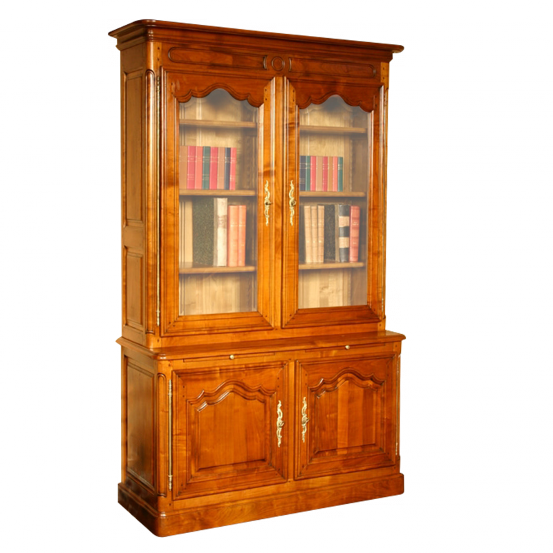 Bibliothèque Porhoët style Louis XV