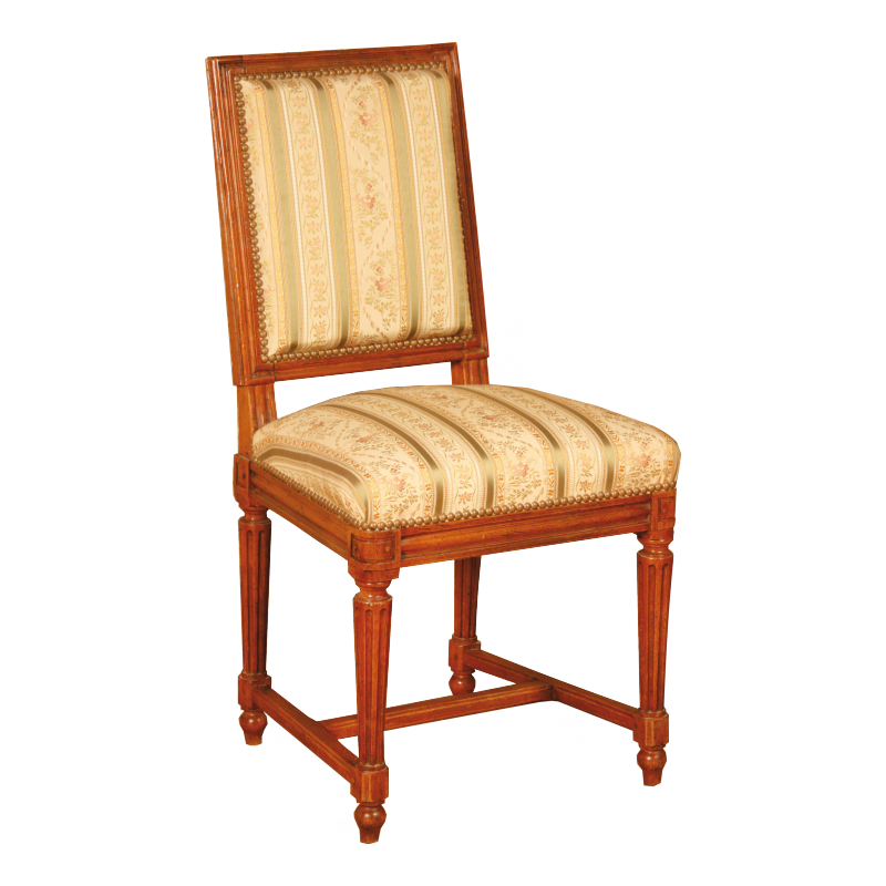 Chaise Roussin style Louis XVI