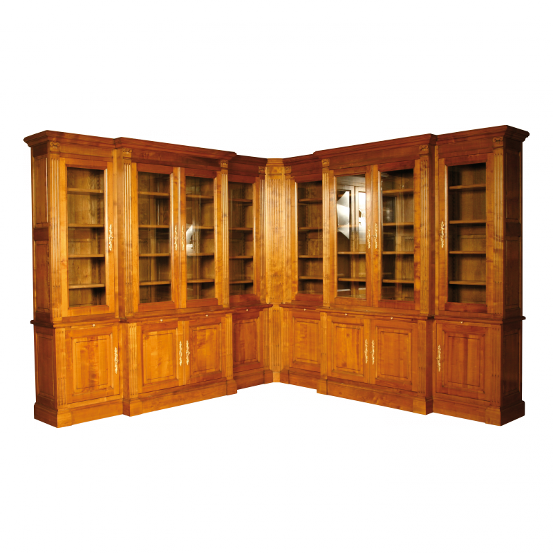 Image Produit Allot Bibliothèque style Louis XVI " Rousseau en L " 0259-L