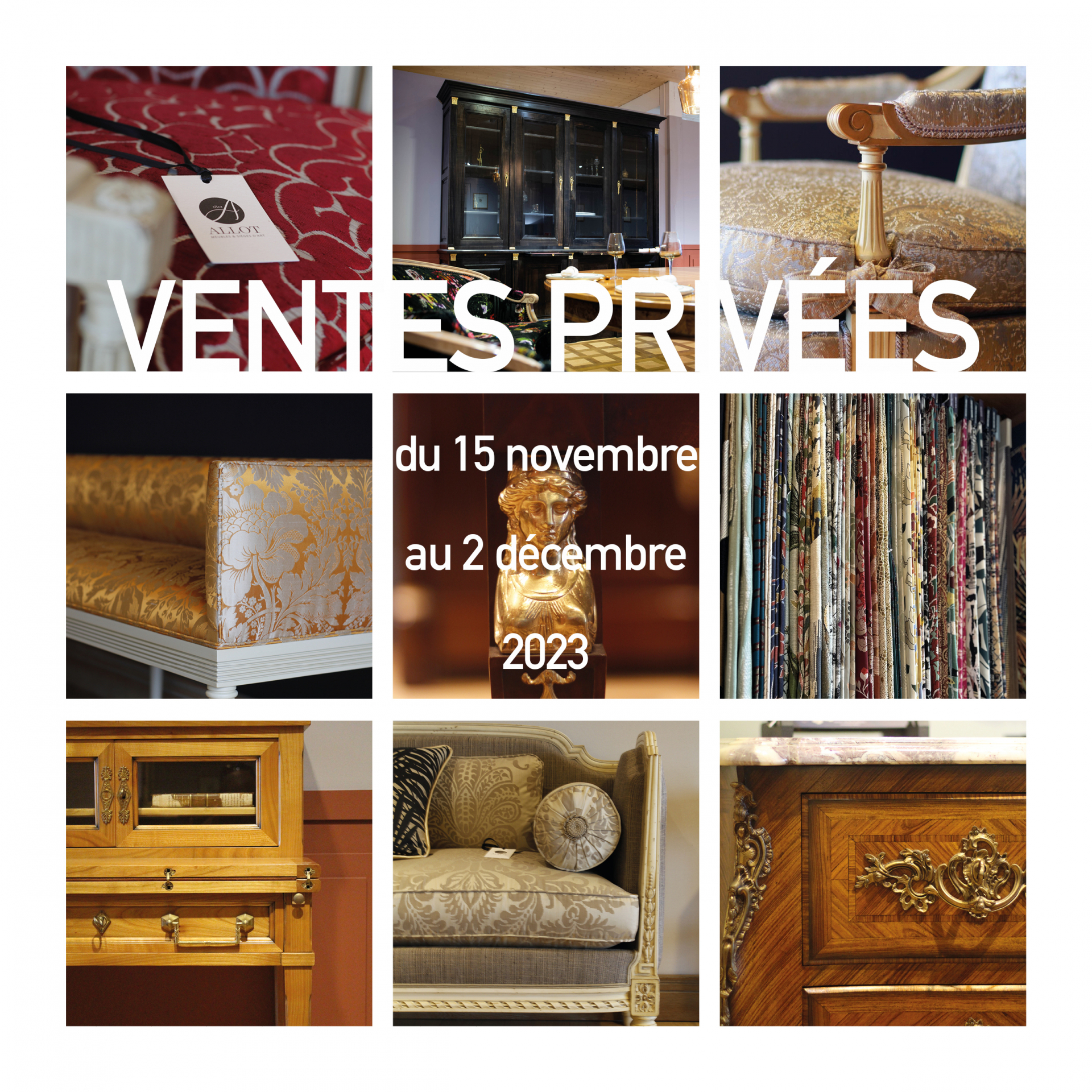 Ventes Privées - Automne 2023