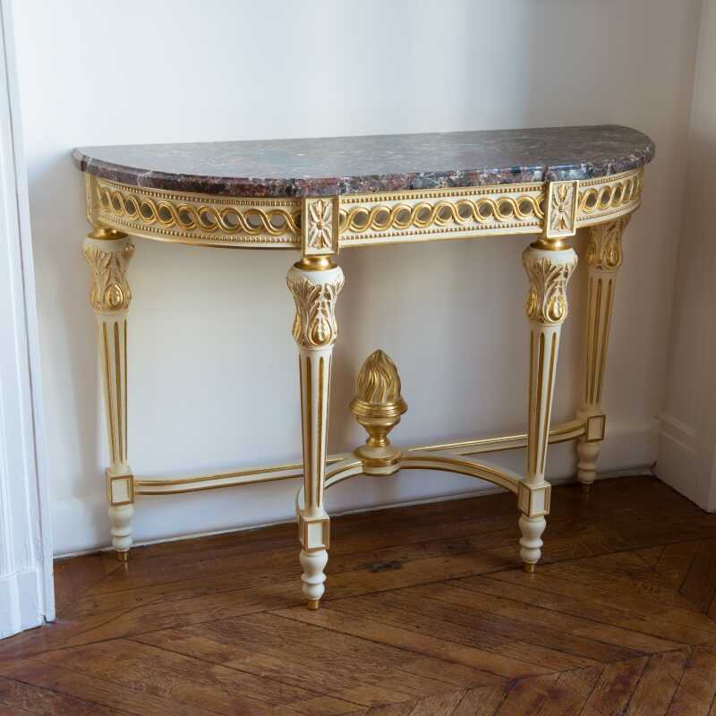 Console Claire-Voie style Louis XVI