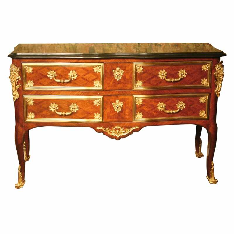 Commode de style Régence Boulle 