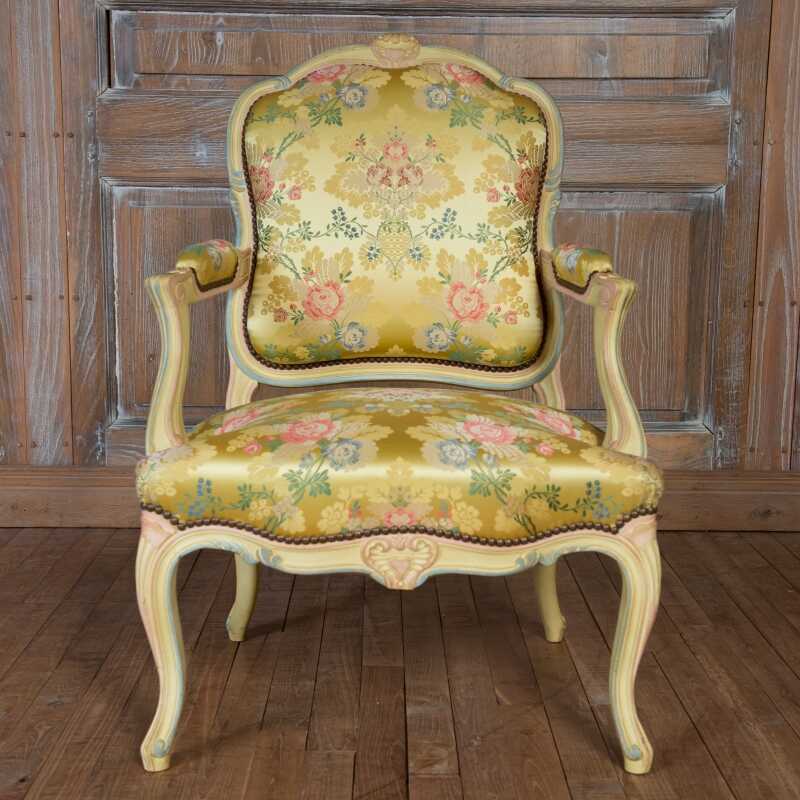 Fauteuil Rochefort style Louis XV