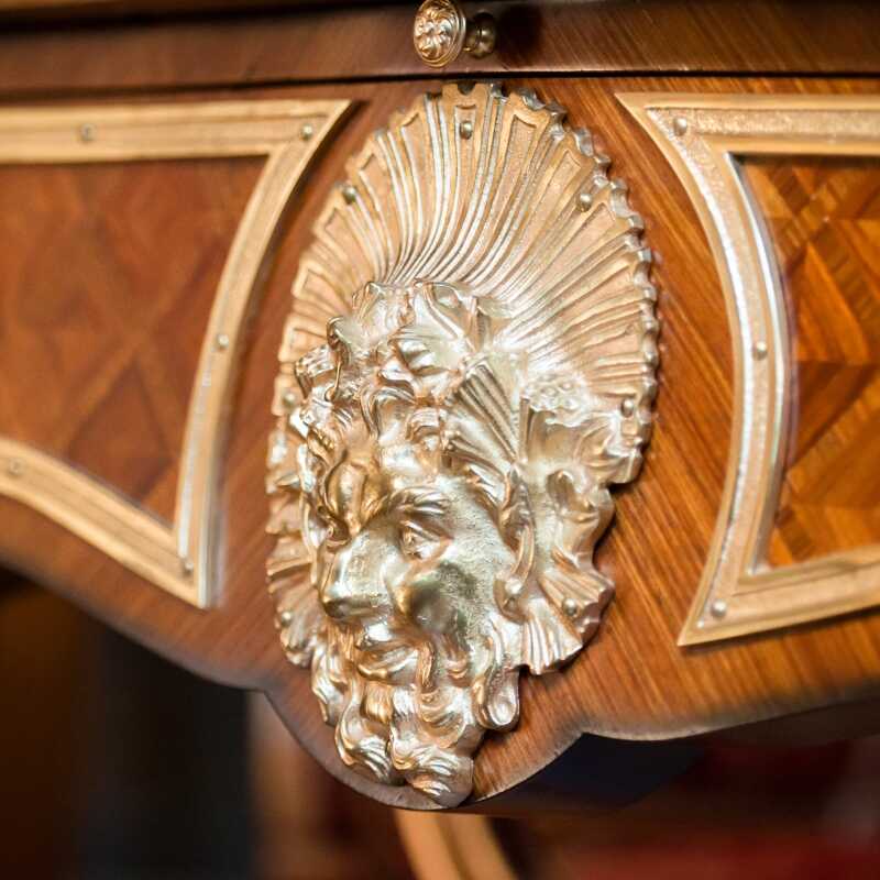 Bureau Féras style Louis XV 