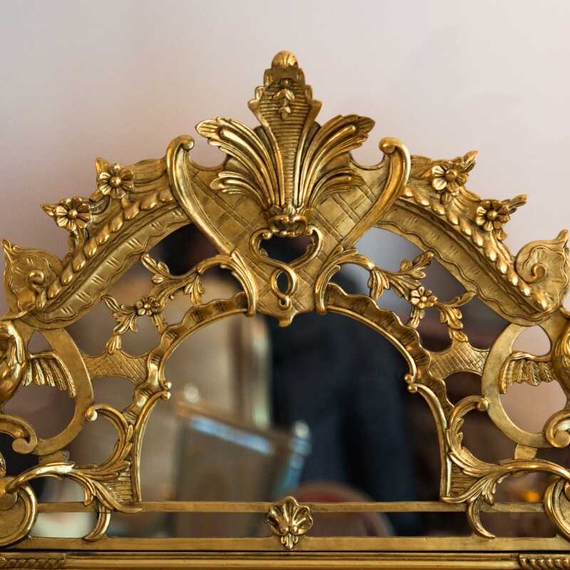 Miroir Kergadalan style Louis XV
