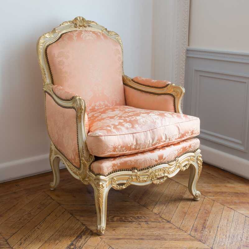 Bergère Copenhague style Louis XV 