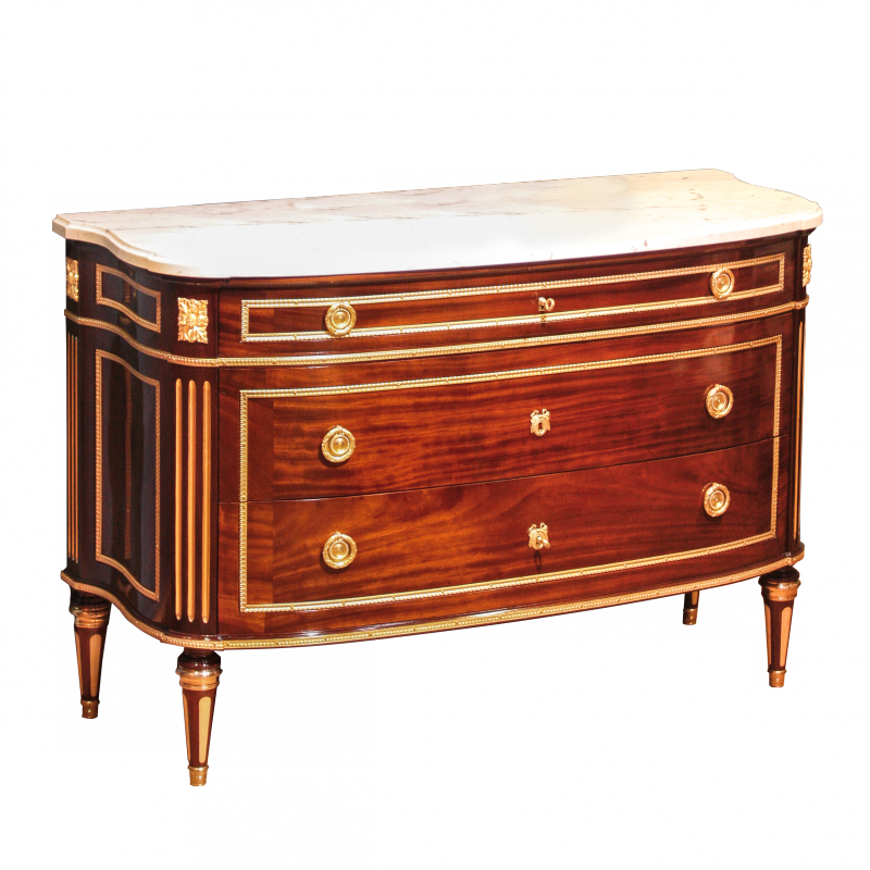 Commode Leleu style Louis XVI