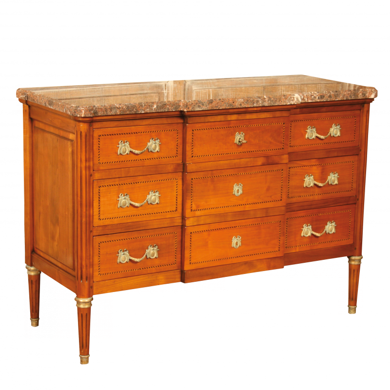 Commode Delorme marbre style Directoire