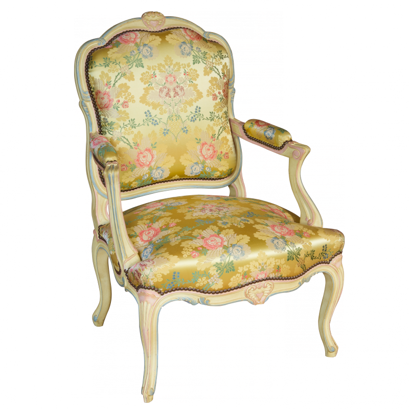 Fauteuil Rochefort style Louis XV