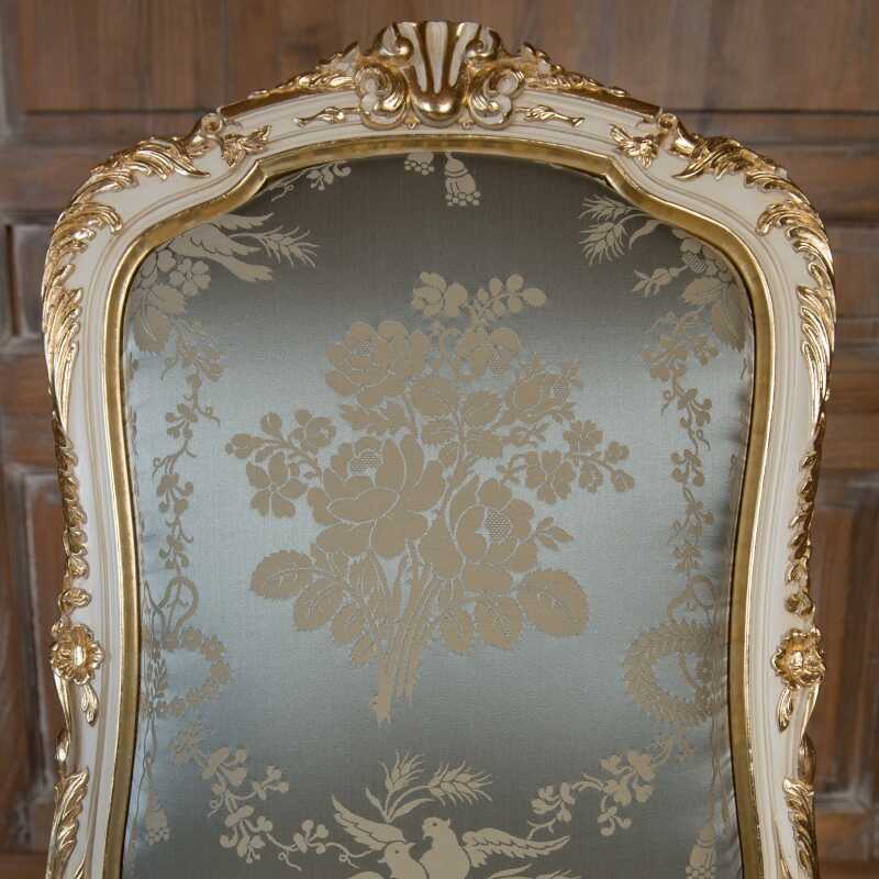 Chaise Copenhague de style Louis XV
