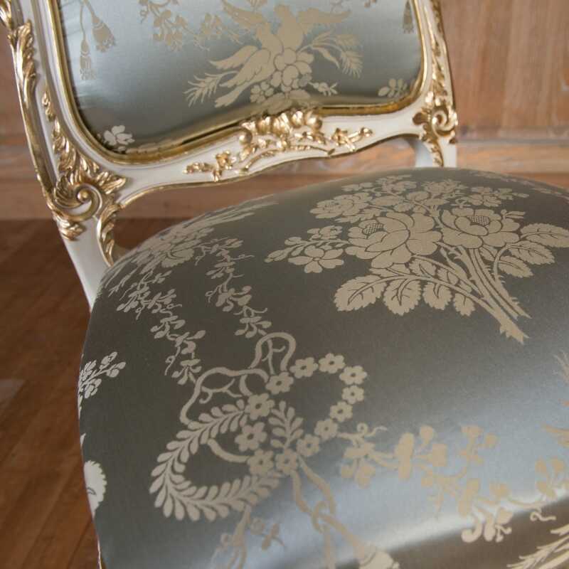 Chaise Copenhague de style Louis XV