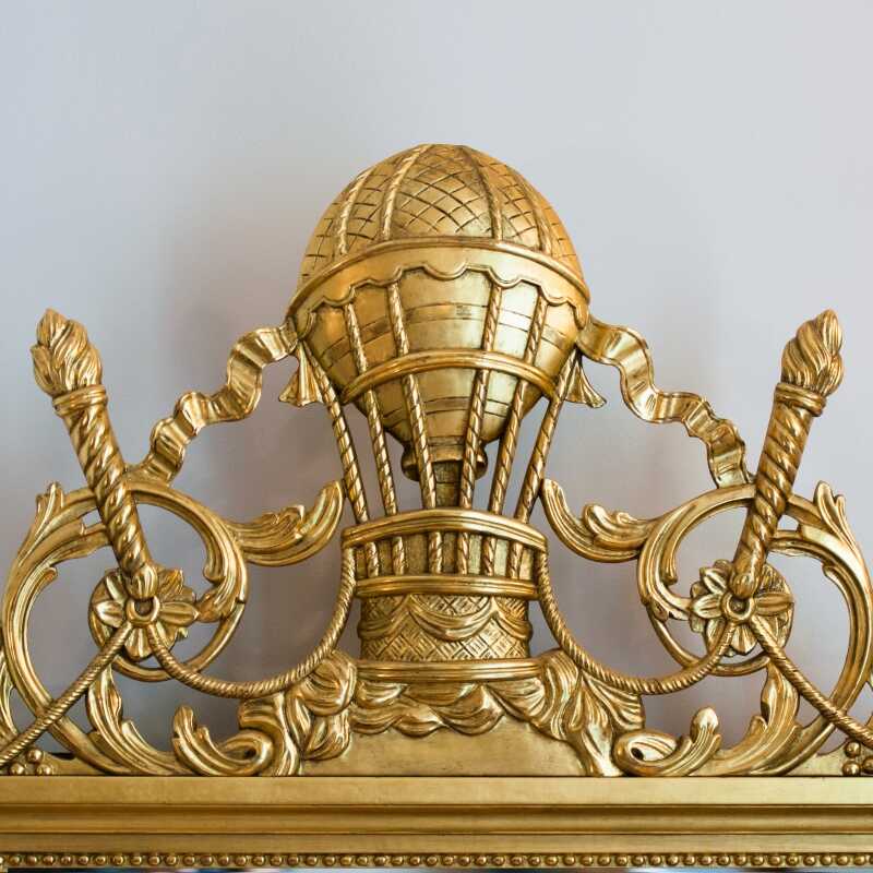 Miroir Trémolière style Louis XVI 