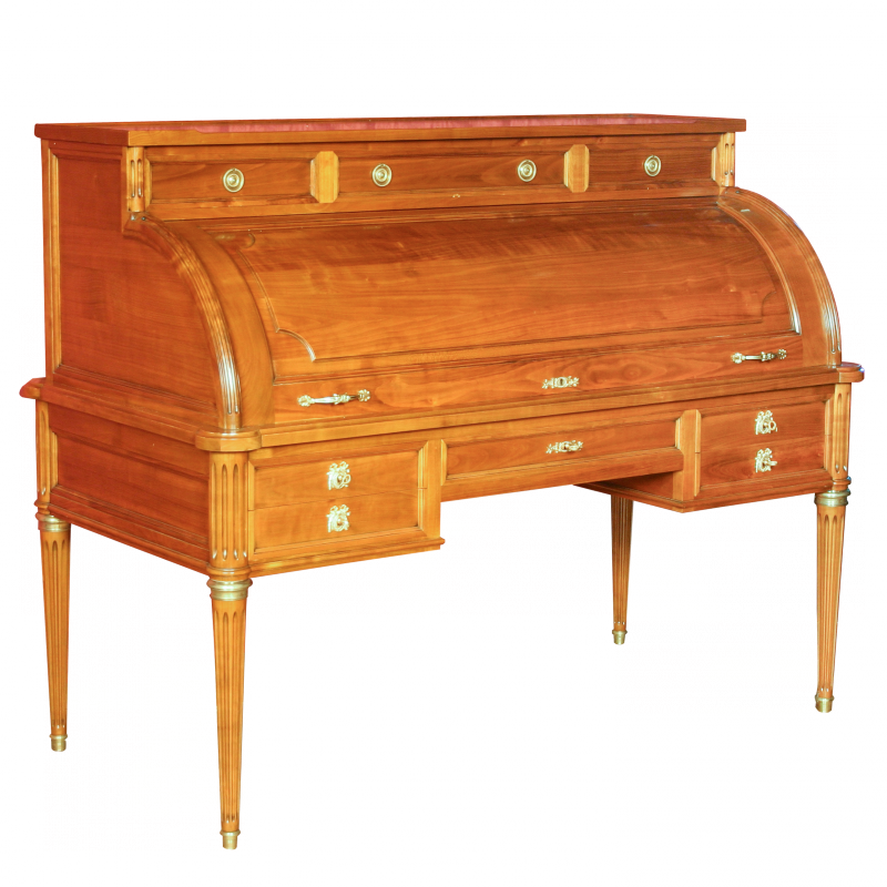 Secrétaire cylindre Lamballe 140 style Louis XVI