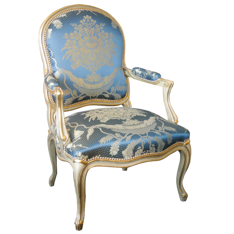 Fauteuil Cadélac de style Louis XV