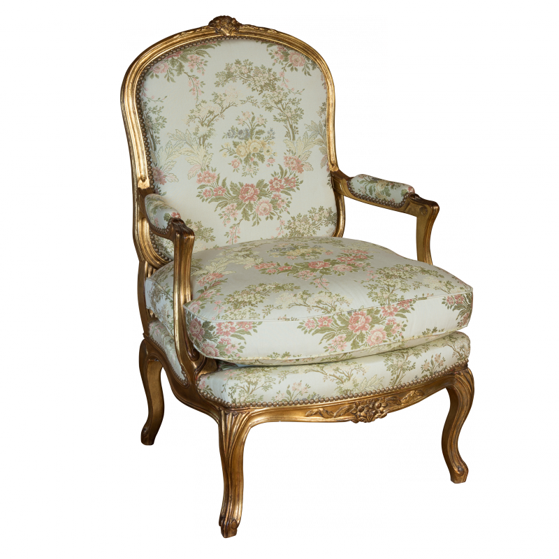 Fauteuil Montespan style Louis XV 