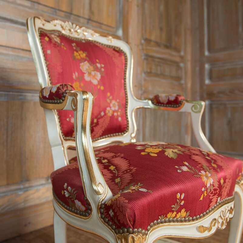 Cabriolet bout de table Sévigné style Louis XV