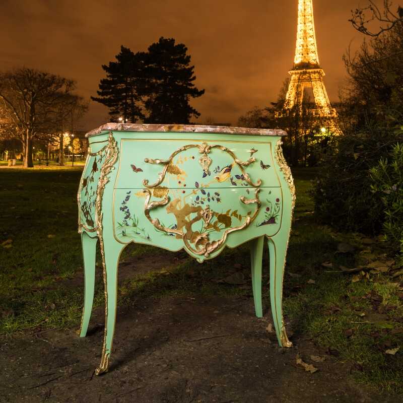 Commode Jacques Dubois style Louis XV 