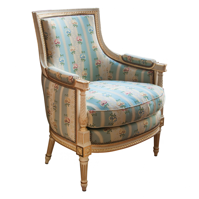 Bergère Lelarge perlée style Louis XVI 