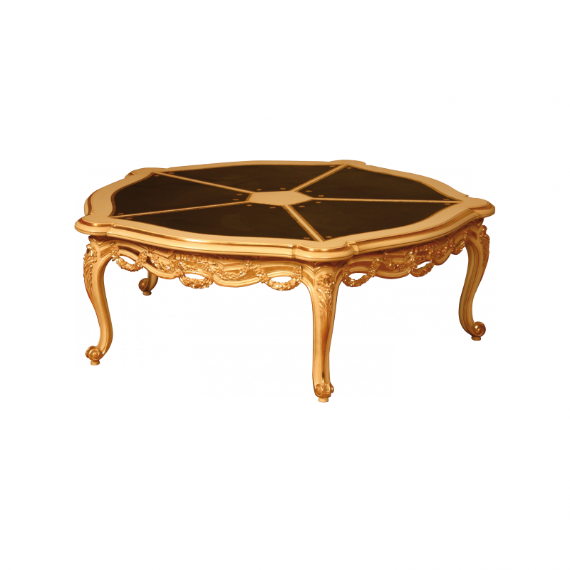 Table de salon Quinquénale style Louis XV