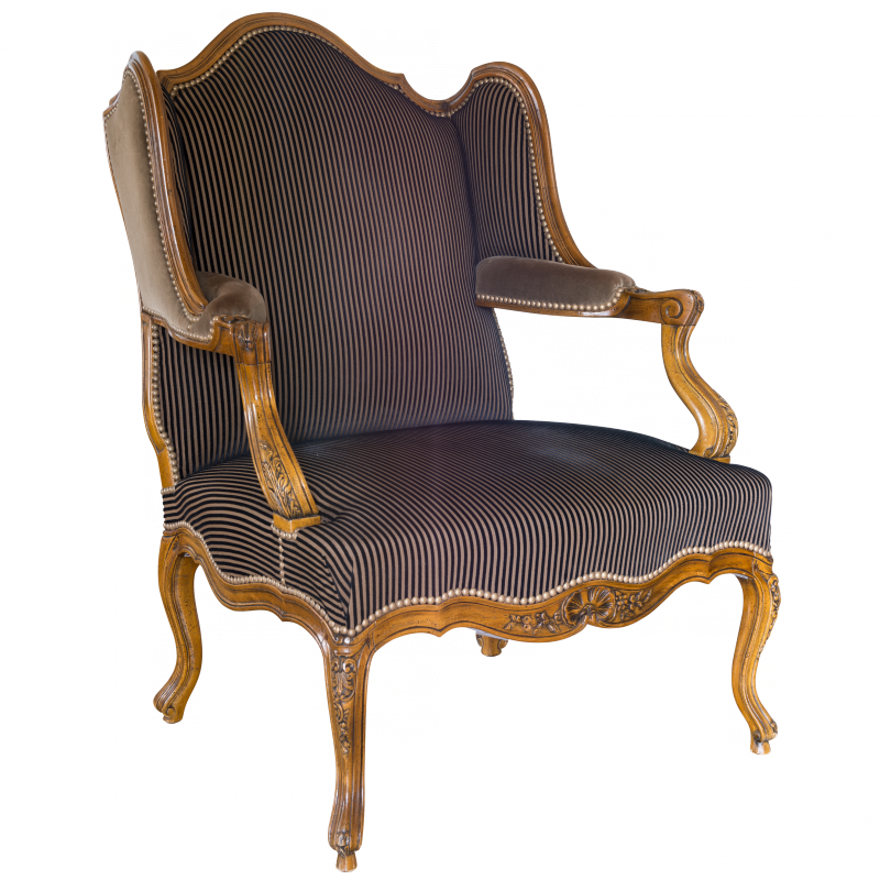 Bergère Confessionnal style Louis XV