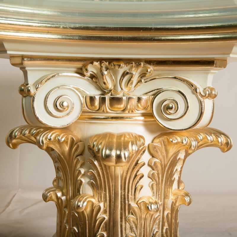 Table de séjour Colonne Denise style Louis XV