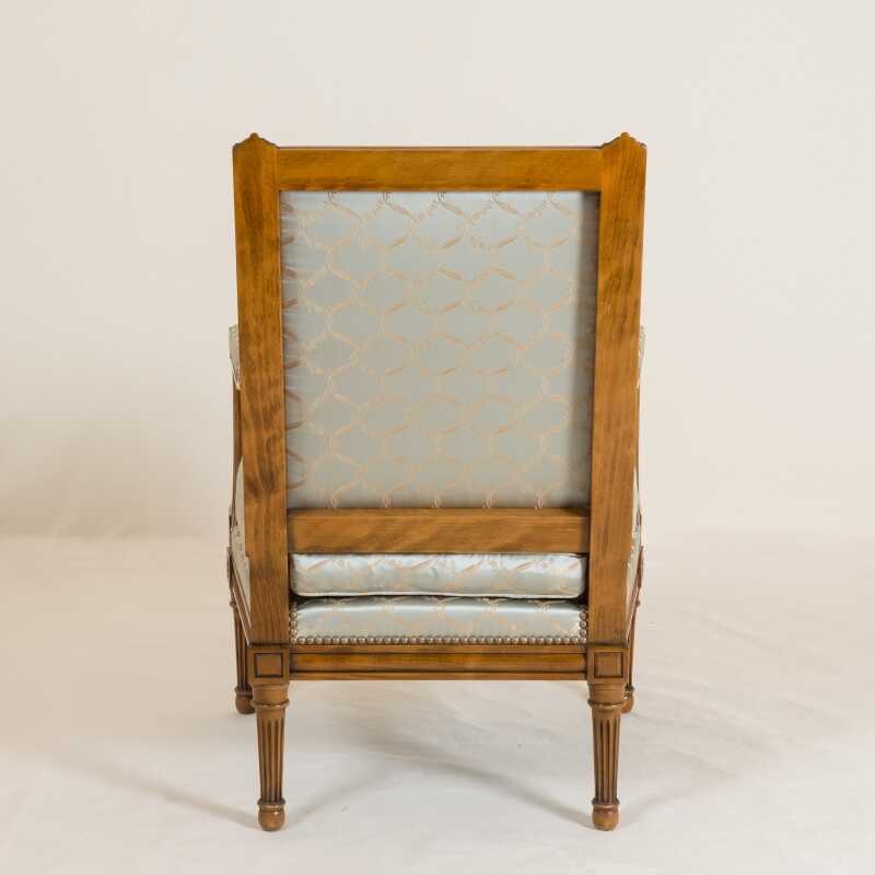 Fauteuil Jacob Oves style Louis XVI 