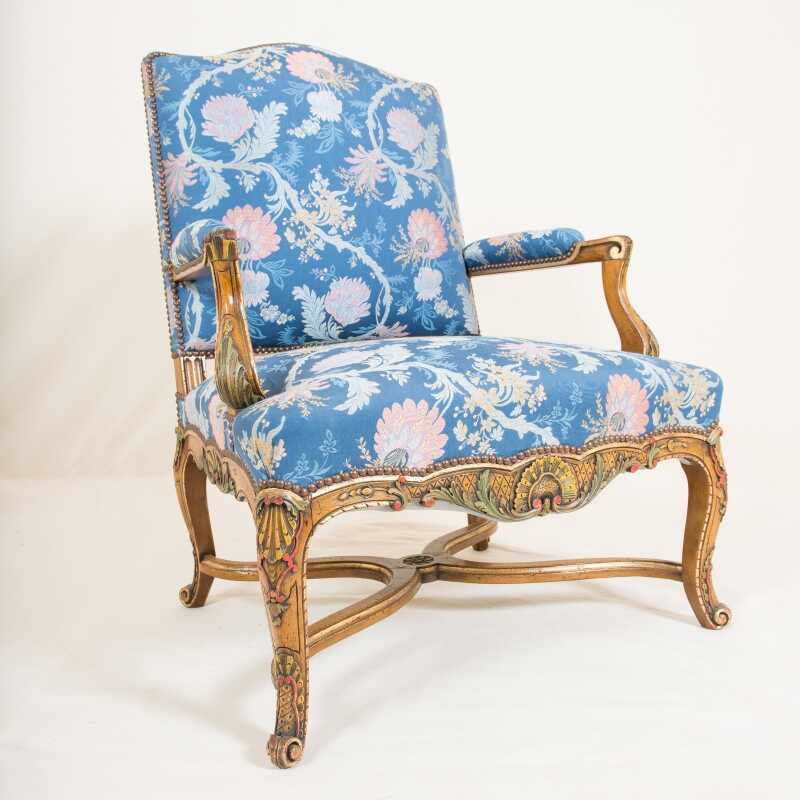 Fauteuil Beaurepaire style Louis XIV