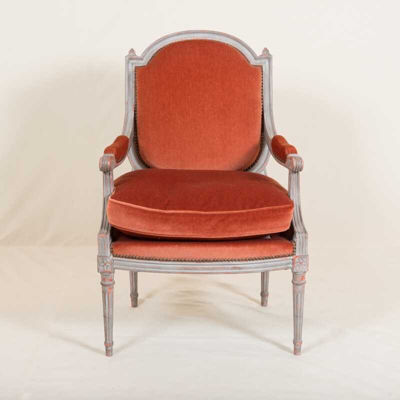 Fauteuil Mayeux style Louis XVI