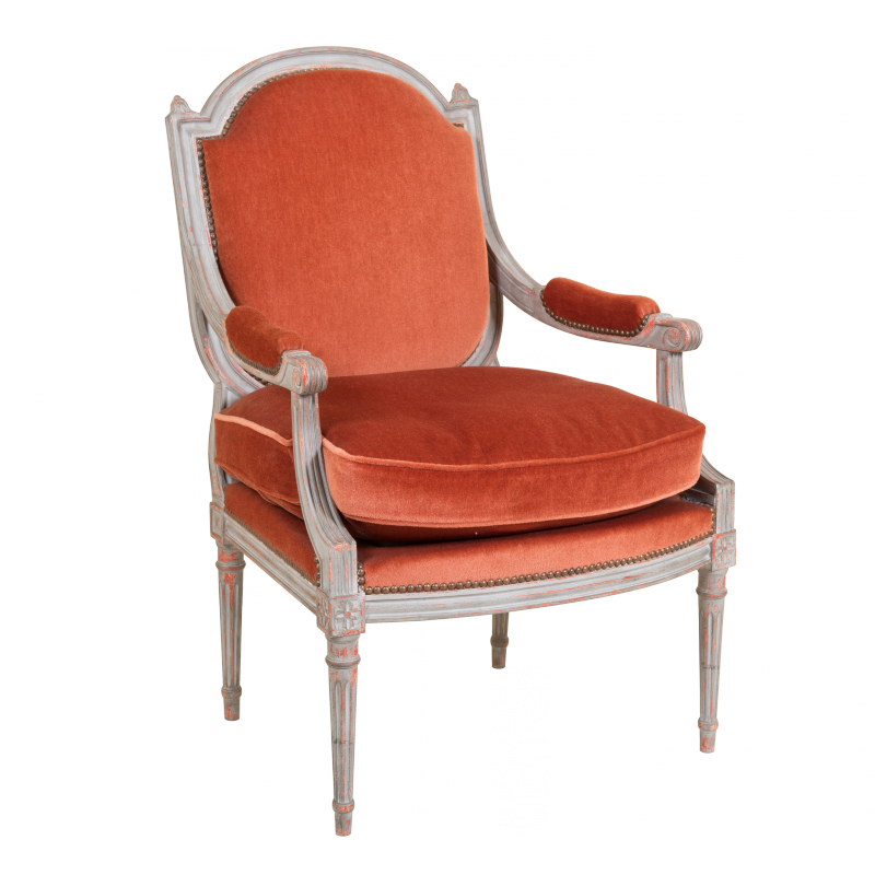 Fauteuil Mayeux style Louis XVI