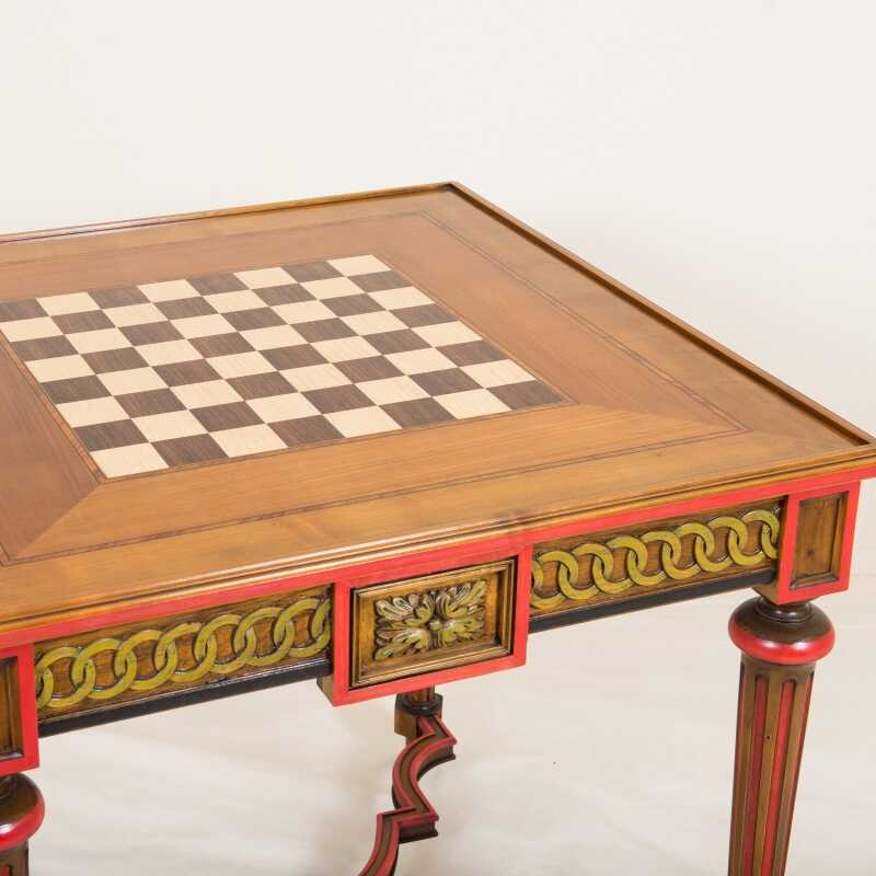 Table de jeux Lanthenac style Louis XVI