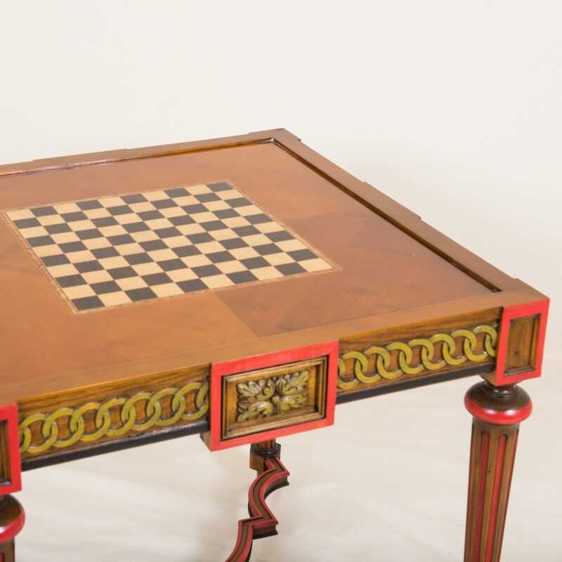 Table de jeux Lanthenac style Louis XVI