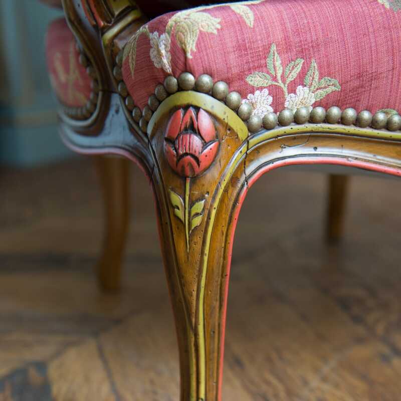 Fauteuil Heurtault style Louis XV