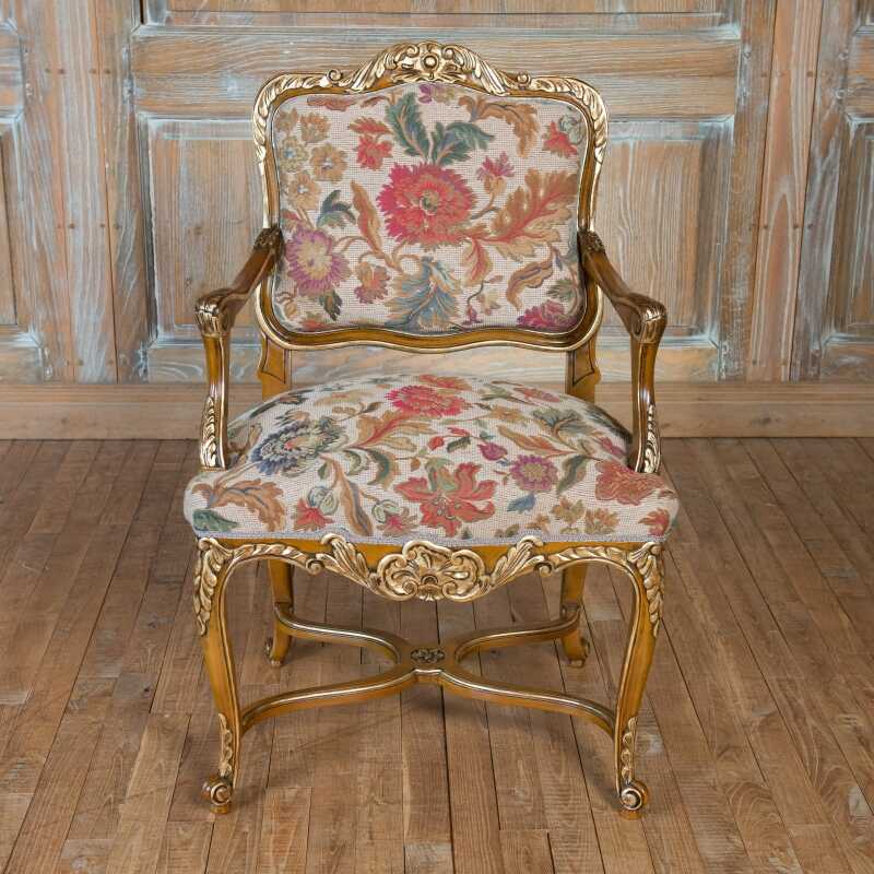 Fauteuil Amand style Louis XIV