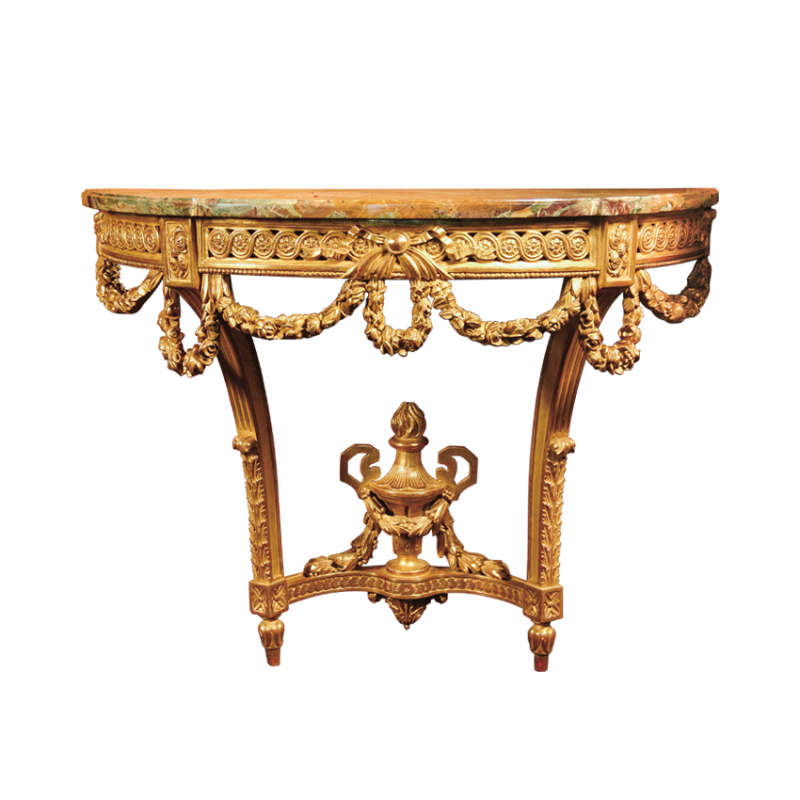 Console Clodion style Louis XVI