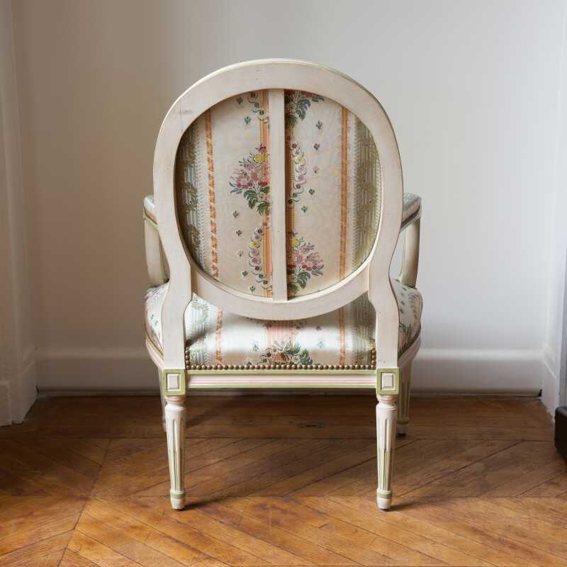 Fauteuil Lelarge style Louis XVI 