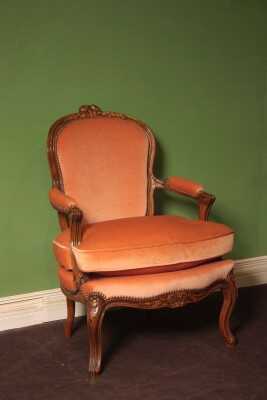 Image Produit Allot Fauteuil  style Louis XV " Heurtault " 0146