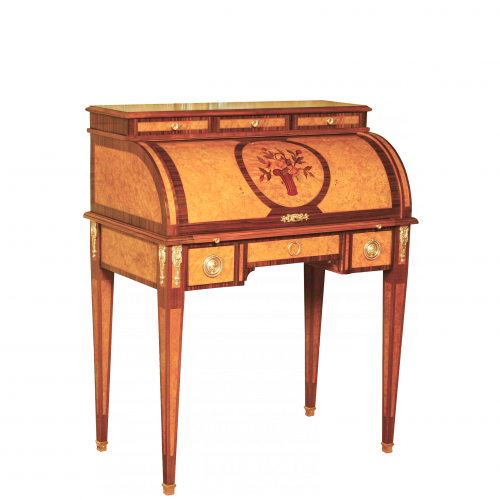 Secrétaire cylindre Forel style Louis XVI 