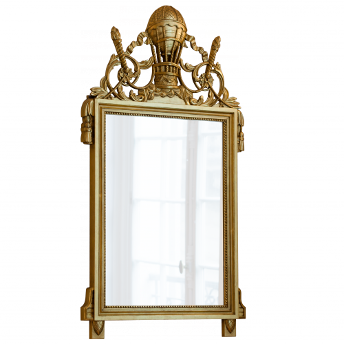 Miroir Trémolière style Louis XVI 