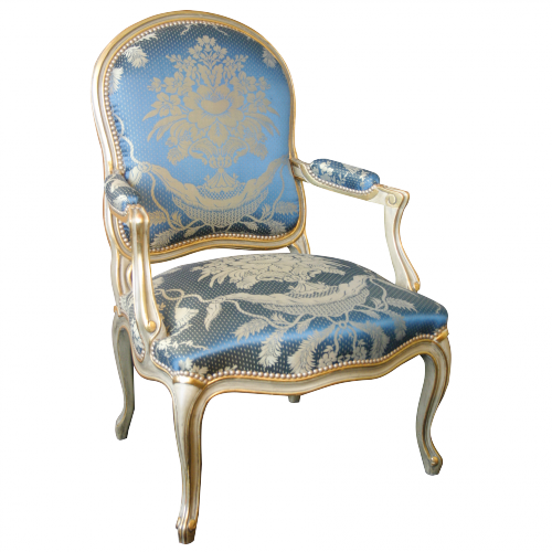 Fauteuil Cadélac de style Louis XV